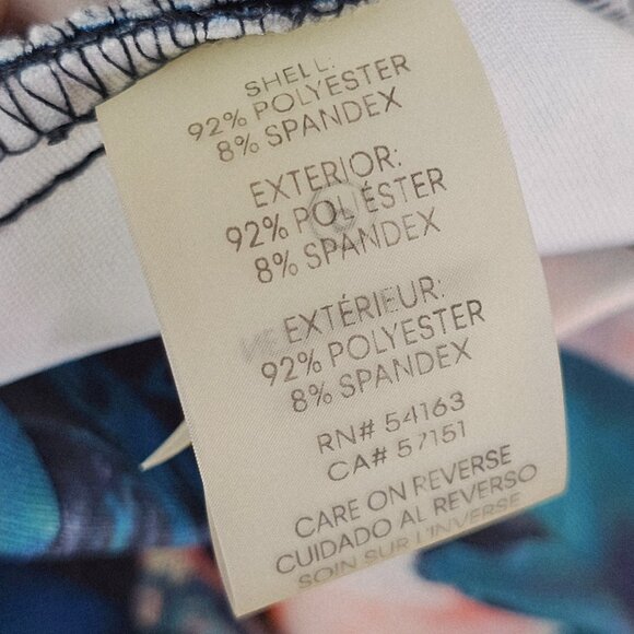 Calvin Klein Floral Sheath Scuba Dress Plus Size 22W - Picture 10 of 14